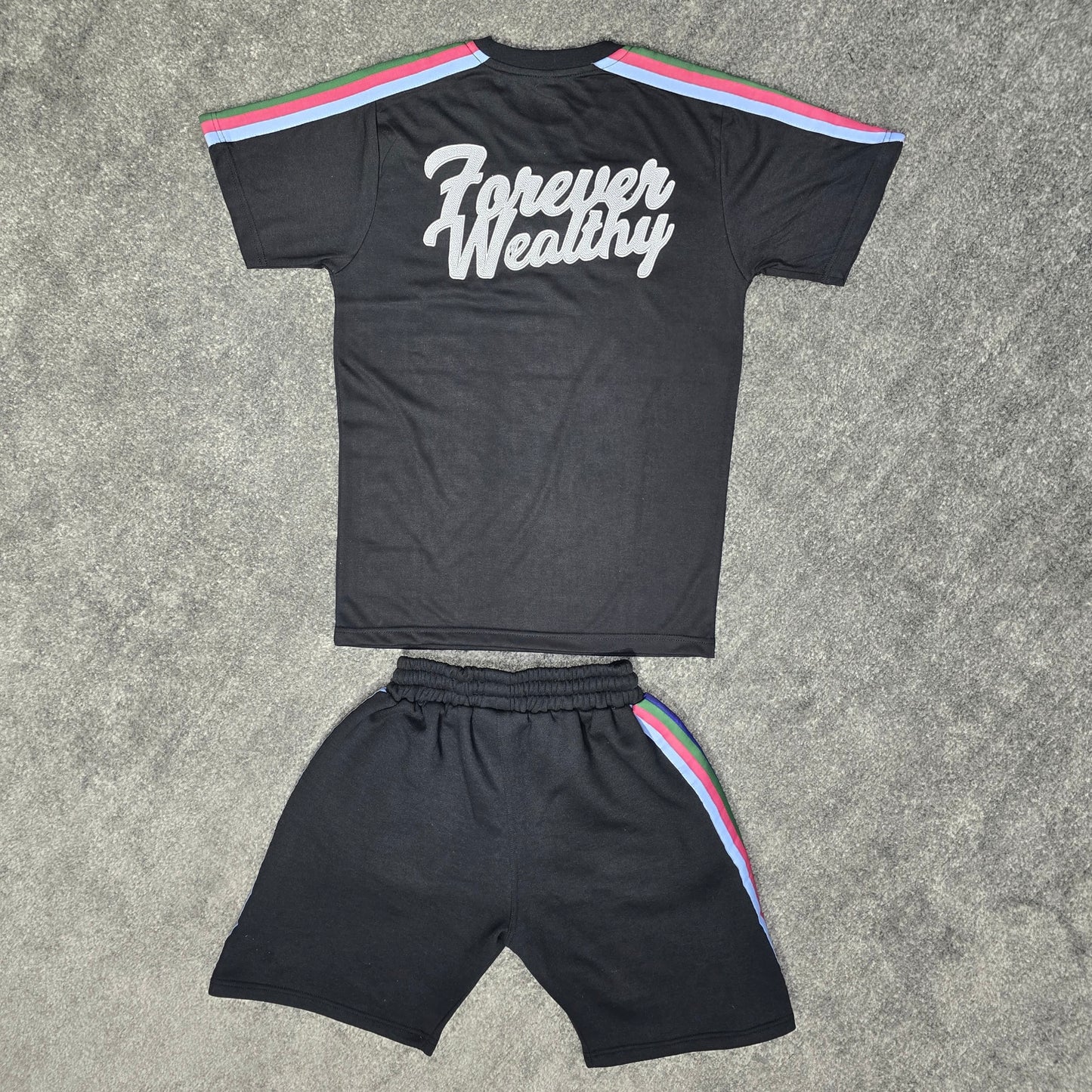 Forever Wealthy T-Shirt & Short Sets