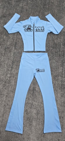 Women High-Rise Flared Pants & Define Jackets