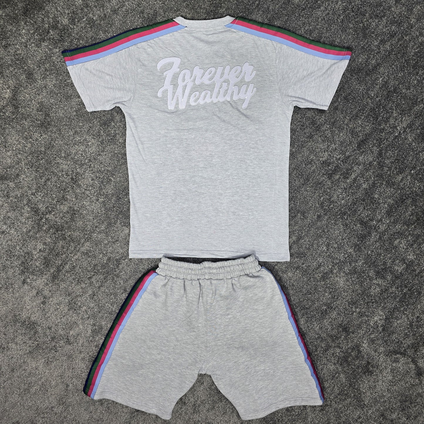 Forever Wealthy T-Shirt & Short Sets