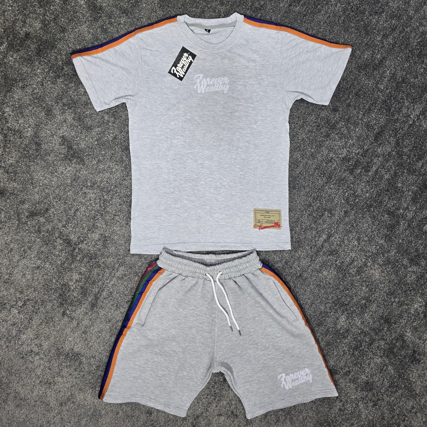 Forever Wealthy T-Shirt & Short Sets